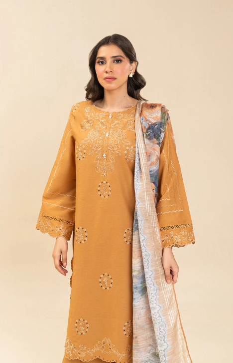 3 PIECE EMBROIDERED LAWN SUIT