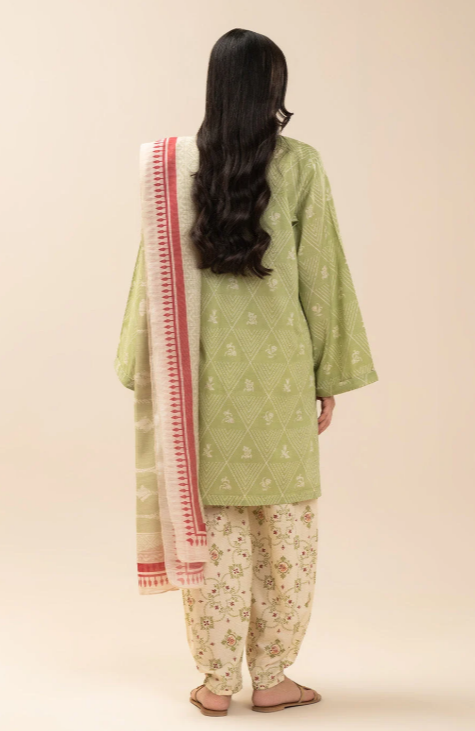 3 PIECE EMBROIDERED LAWN SUIT