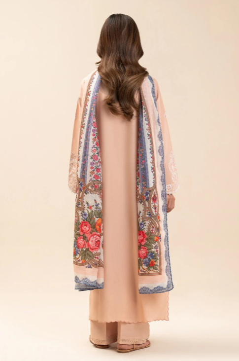 3 PIECE EMBROIDERED LAWN SUIT