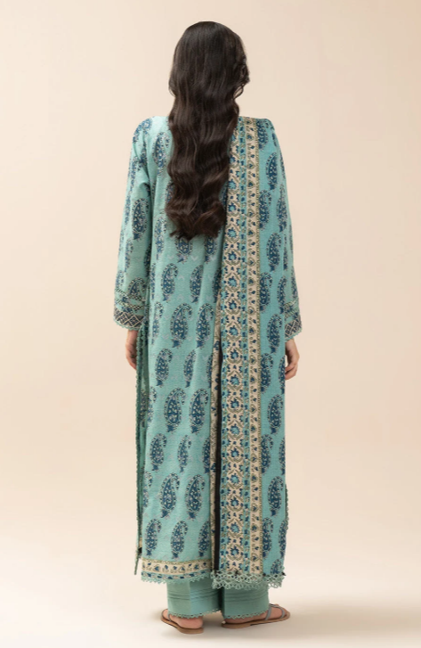 3 PIECE EMBROIDERED LAWN SUIT