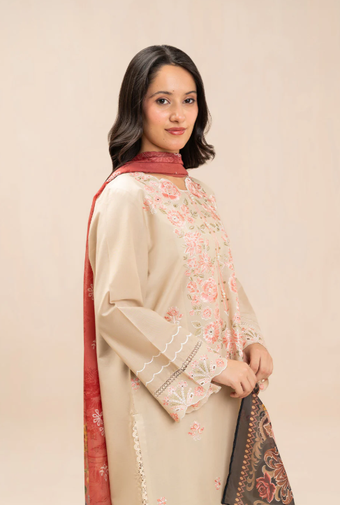 2 PIECE EMBROIDERED LAWN SUIT