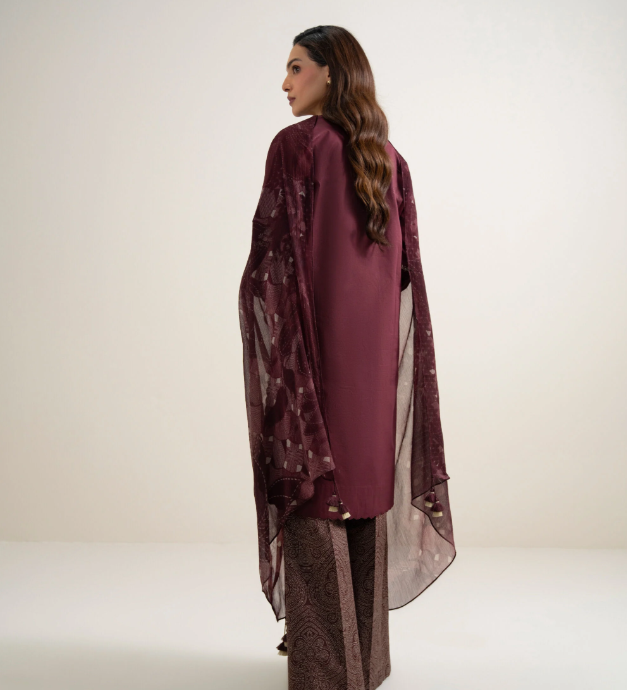 3 Piece - Embroidered Lawn Suit(Intermix)