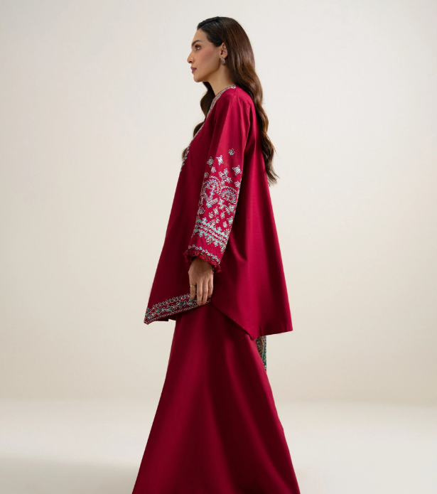 3 Piece - Embroidered Lawn Suit(Intermix)