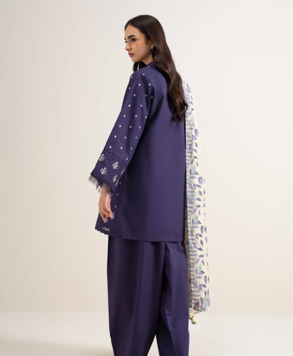 3 Piece - Embroidered Lawn Suit