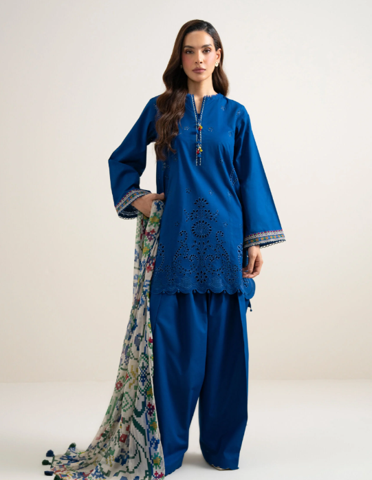 3 Piece - Embroidered Lawn Suit