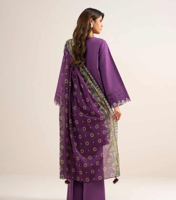 3 Piece - Embroidered Lawn Suit