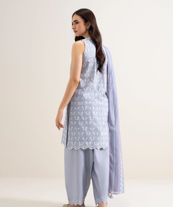 3 Piece - Printed Lawn Suit