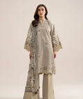 3 Piece - Embroidered Lawn Suit