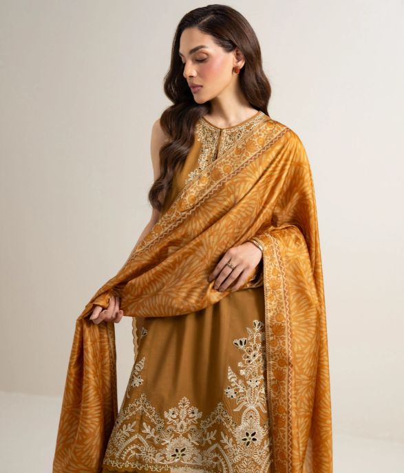 3 Piece - Embroidered Lawn Suit