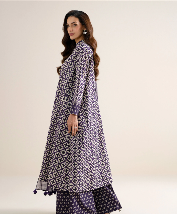 3 Piece - Printed Lawn Suit