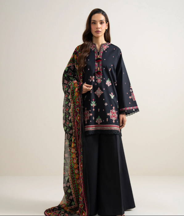 3 Piece - Embroidered Lawn Suit