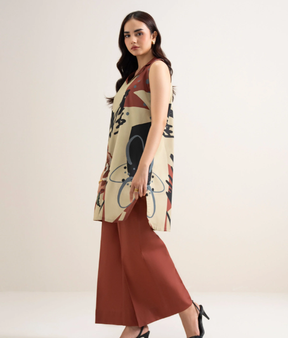 2 Piece - Printed Lawn Suit