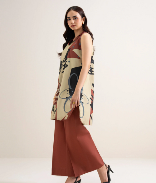 2 Piece - Printed Lawn Suit