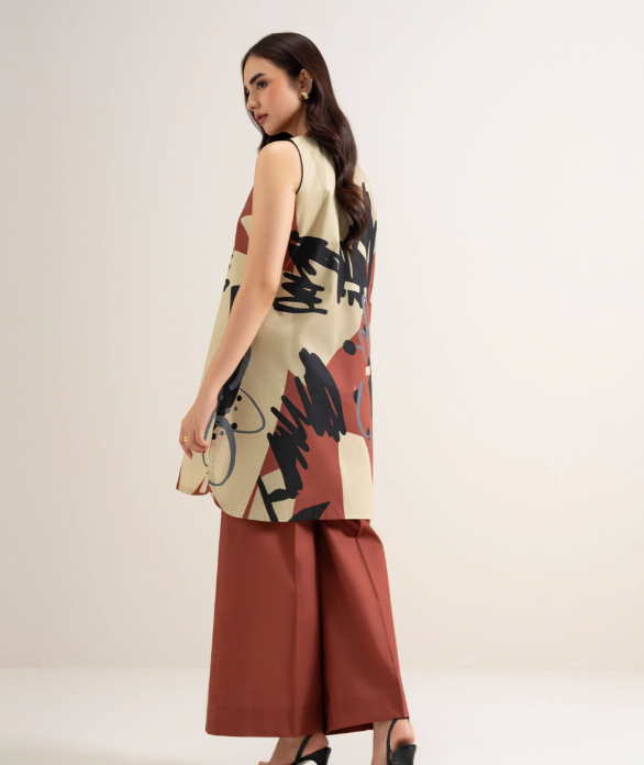 2 Piece - Printed Lawn Suit
