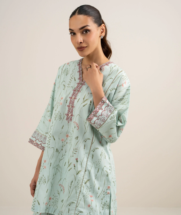 2 Piece - Printed Lawn Suit