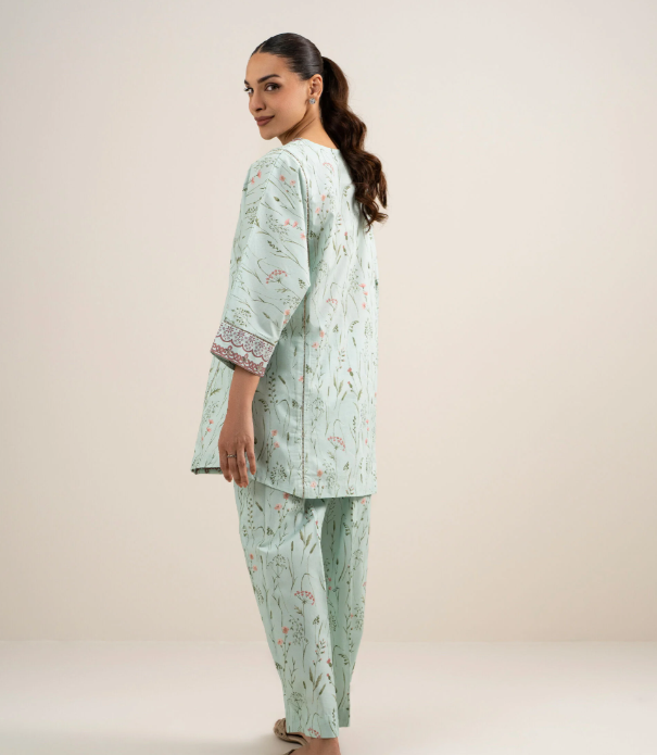 2 Piece - Printed Lawn Suit