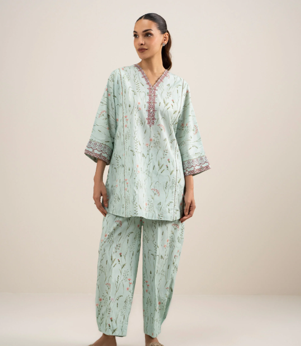 2 Piece - Printed Lawn Suit
