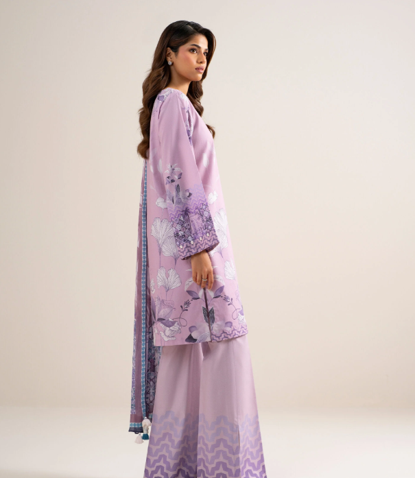 3 Piece - Printed Lawn Suit