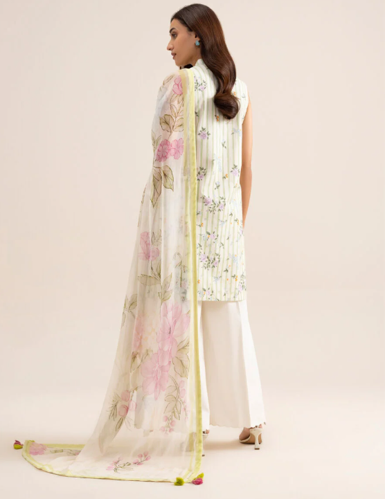 3 Piece - Embroidered Lawn Suit