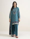 3 Piece - Printed Lawn Suit