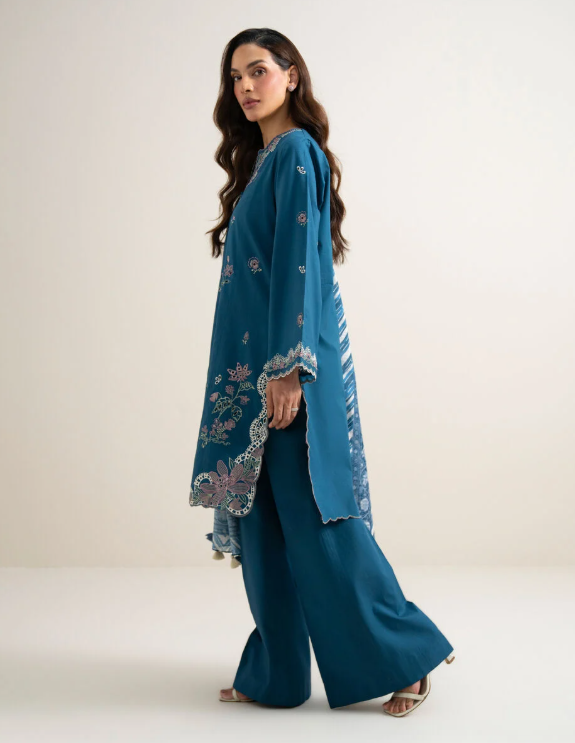 3 Piece - Embroidered Lawn Suit