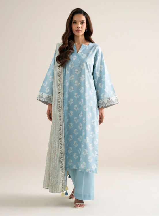 3 Piece - Printed Lawn Suit