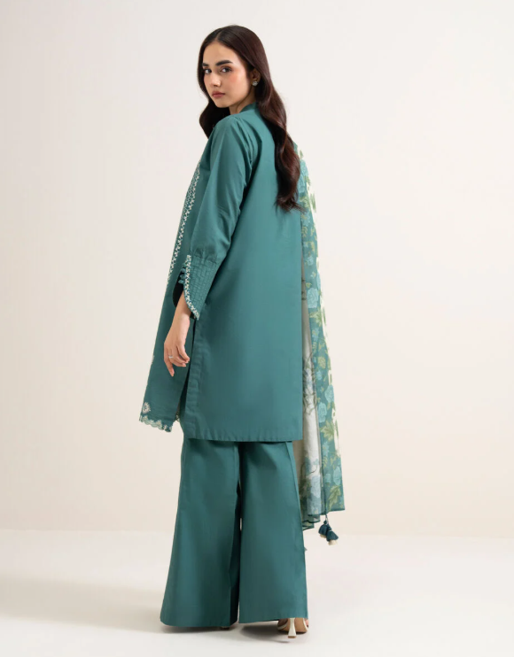 3 Piece - Embroidered Lawn Suit