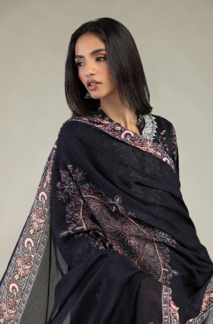 Embroidered | Textured Lawn Fabrics 3 Piece