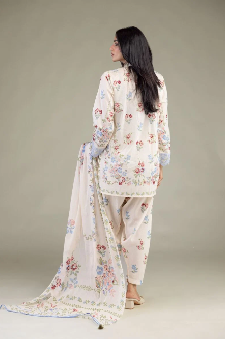 Embroidered | Lawn Fabrics 3 Piece