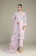 Embroidered | Lawn Fabrics 3 Piece