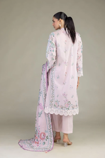 Embroidered | Lawn Fabrics 3 Piece