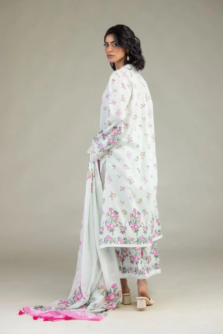 Embroidered | Lawn Fabrics 3 Piece