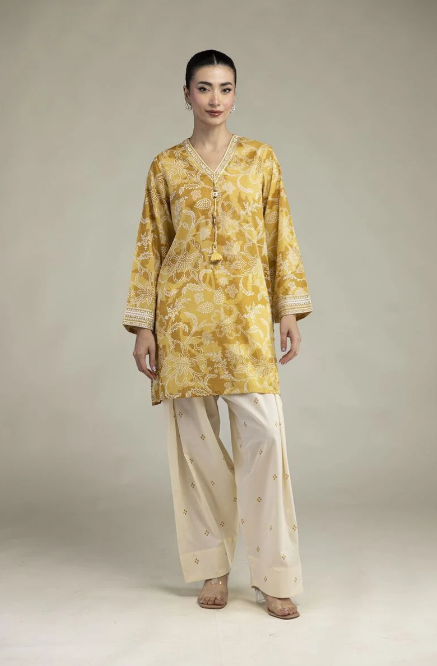 Embroidered | Cambric Fabrics 2 Piece | Top and Bottom