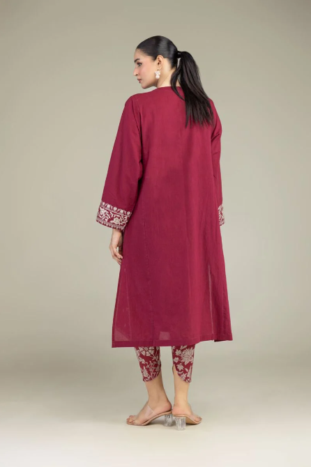 Embroidered | Cambric Fabrics 2 Piece | Top and Bottom