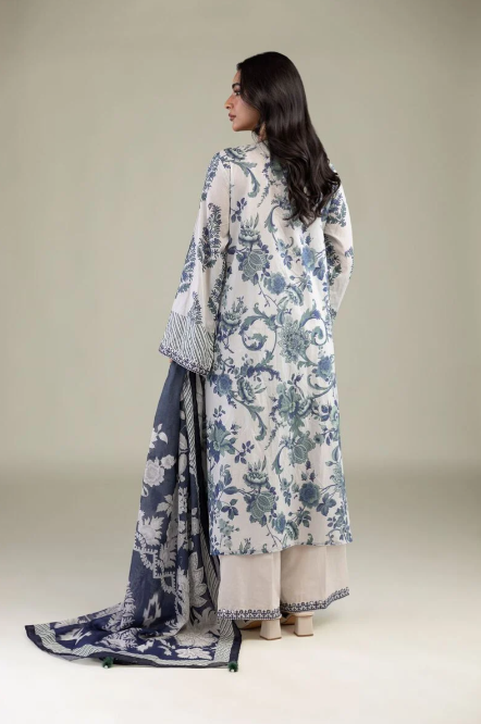 Embroidered | Lawn Fabrics 3 Piece