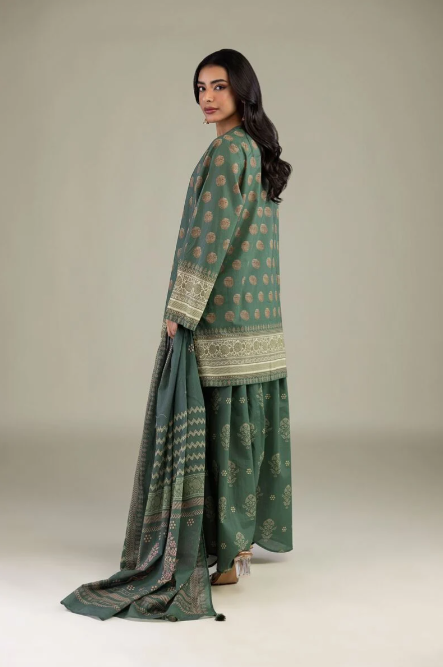 Printed | Cambric Fabrics 3 Piece