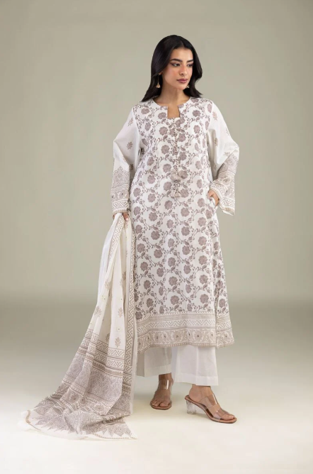 Printed | Cambric Fabrics 3 Piece