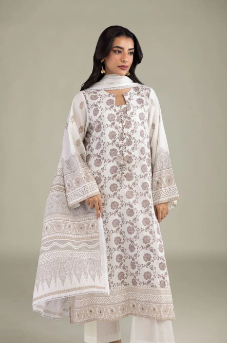 Printed | Cambric Fabrics 3 Piece