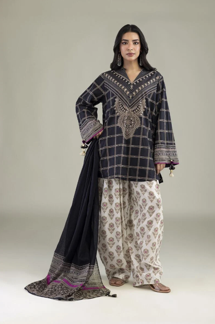 Printed | Cambric Fabrics 3 Piece