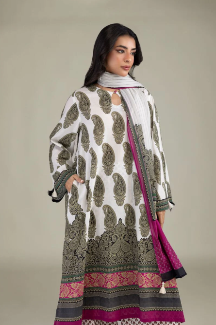 Printed | Cambric Fabrics 3 Piece