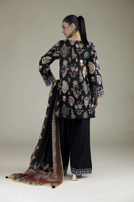 Embroidered | Cambric Fabrics 3 Piece