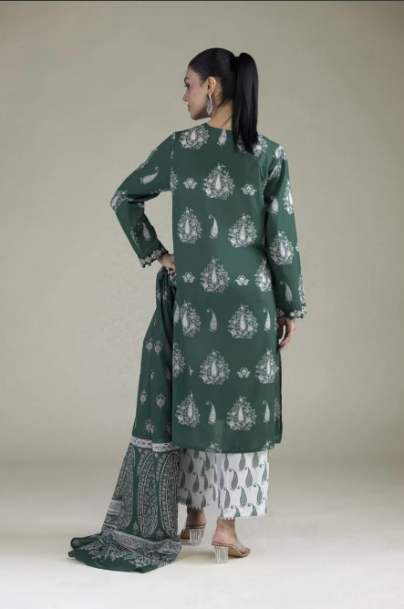 Embroidered | Cambric Fabrics 3 Piece