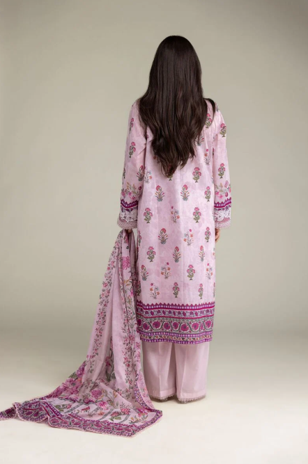 Embroidered | Cambric Fabrics 3 Piece