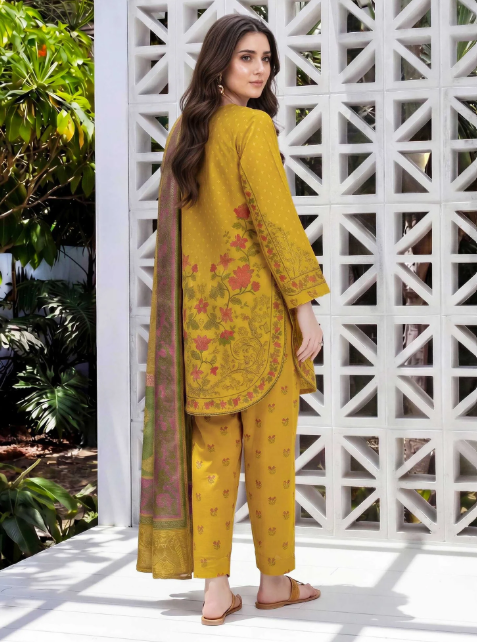 3 Piece Lawn Suit